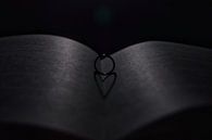 Photo of a ring on a book that forms a heart by Bram Jansen thumbnail