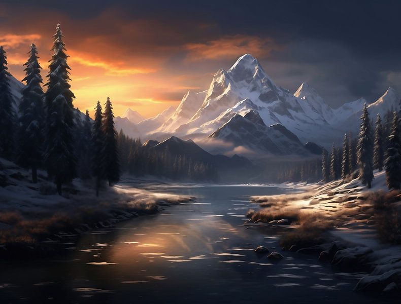 Hochland von fernlichtsicht