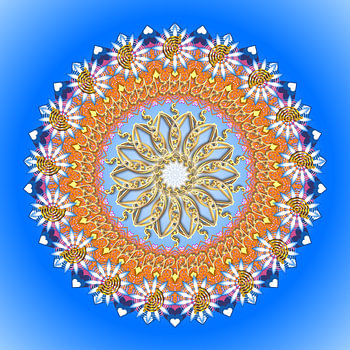 Kristallen mandala - voel de lichtheid op mentaal niveau