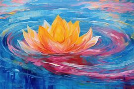 Calm inside, strong outside: immerse yourself in a world of positive reinforcements e by ARTEO Paintings