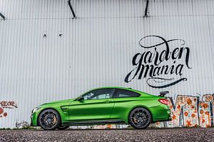 BMW M4 M Performance Java Green van Bas Fransen