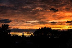 Amersfoortse zonsondergang