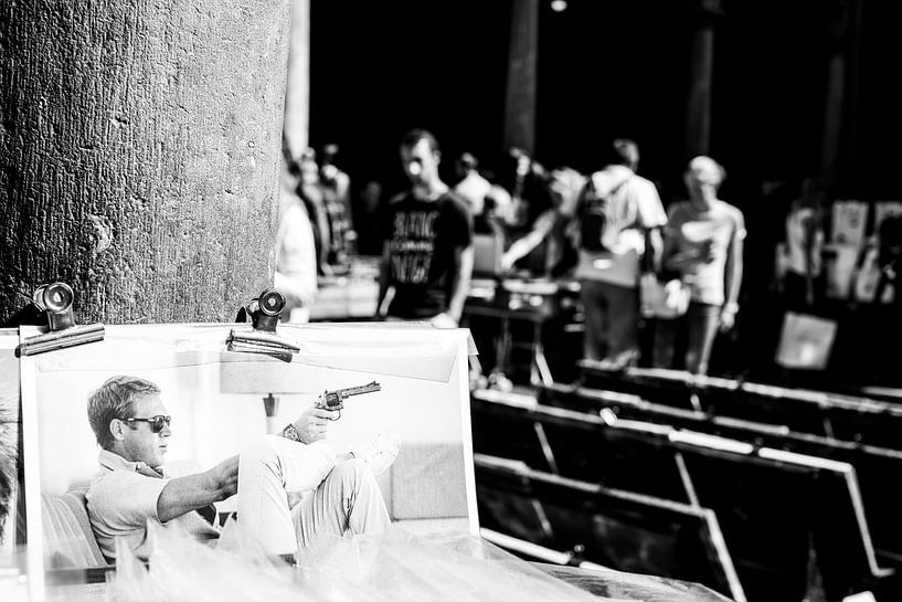 Buchmarkt in Lille von Francisca Snel