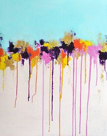 Aqua Rain by MK Abstrakt