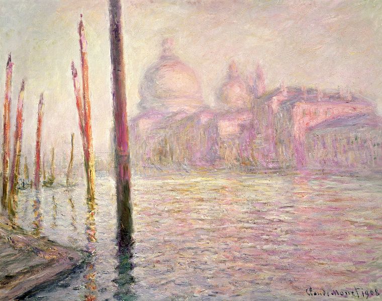 Claude Monet,View of Venice by finemasterpiece