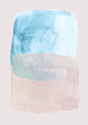 Modernes abstraktes Aquarell