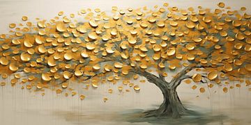 Gouden boom van Imagine