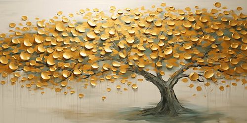 Gouden boom van Imagine