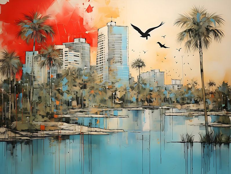 Miami Sketch van PixelPrestige