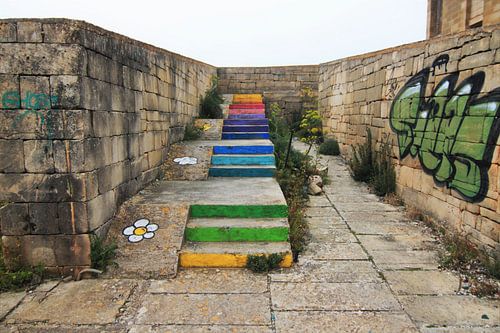Die Treppe zum Regenbogen