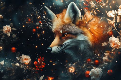 Feuerfuchs Verzauberung - Magische Winterwelt