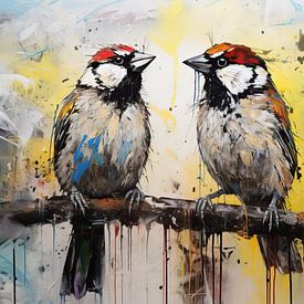 Mussen van Blikvanger Schilderijen