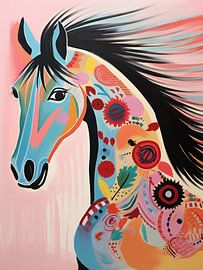Horse abstract by Imagine