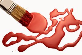 rode kleur van Jürgen Wiesler