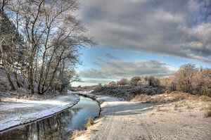 Sneeuw in het duin
