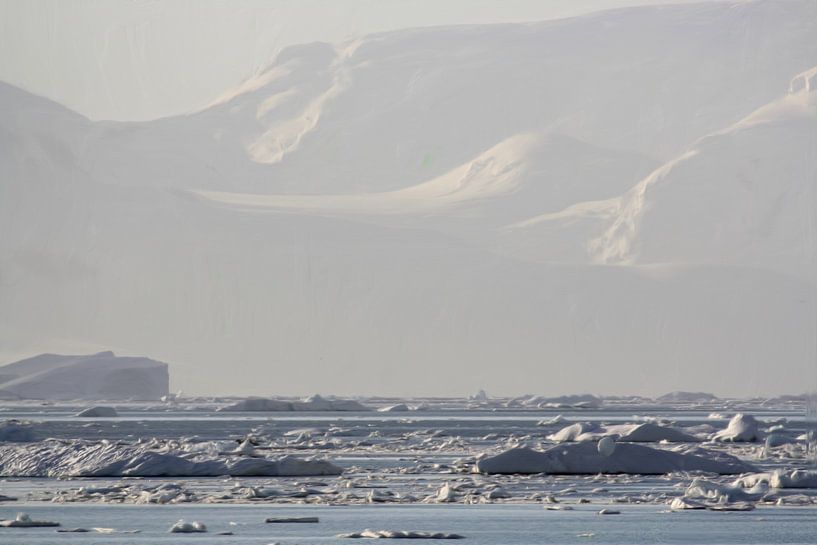 Landschap Antarctica van Maurice Dawson