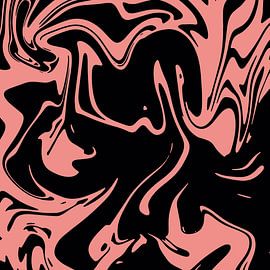 Colorful swirls by Mad Dog Art