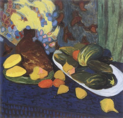 Alexander Bogomasow - Still Life with Fruit and Vegetables