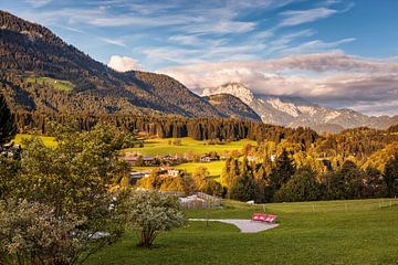 Fieberbrunn in Tirol (Oostenrijk) van Rob Boon