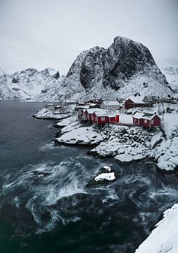 Winterdag in Noorwegen van Heleen Middel