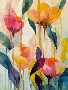 Blumen abstrakt