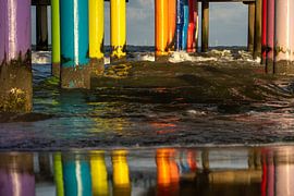Sous la jetée de Scheveningen sur Compusmurf Design
