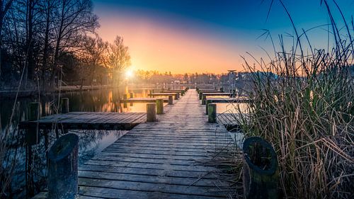 Zonsopkomst in Limburg
