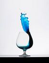 High speed liquid Blauw van Theo Mulder thumbnail