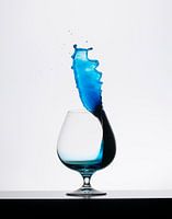 High speed liquid Blauw