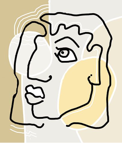 Linienzeichnung LOOKS