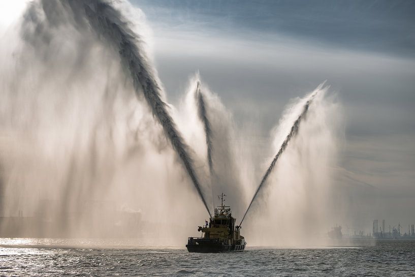 Port of Rotterdam von Dick van der Wilt