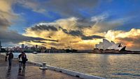Storm at the Opera House by Sven Wildschut thumbnail