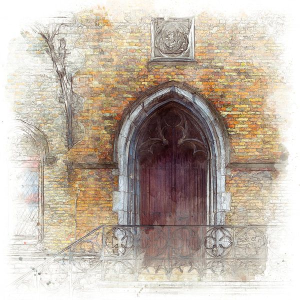Old Veurn Gate by Ton de Koning