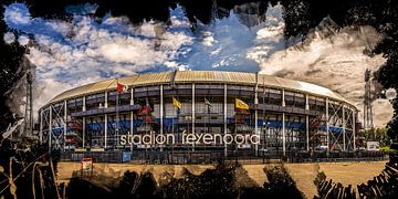 Feyenoord ART Rotterdam Stadion "De Kuip" Front