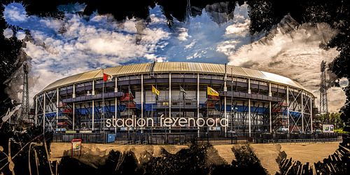 Feijenoord ART Rotterdam Stadion "De Kuip" Voorkant