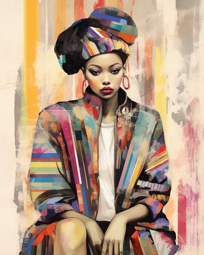 Collage "Colorful fashion"