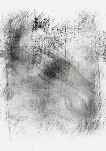 Graue Wabi Sabi Abstraktion