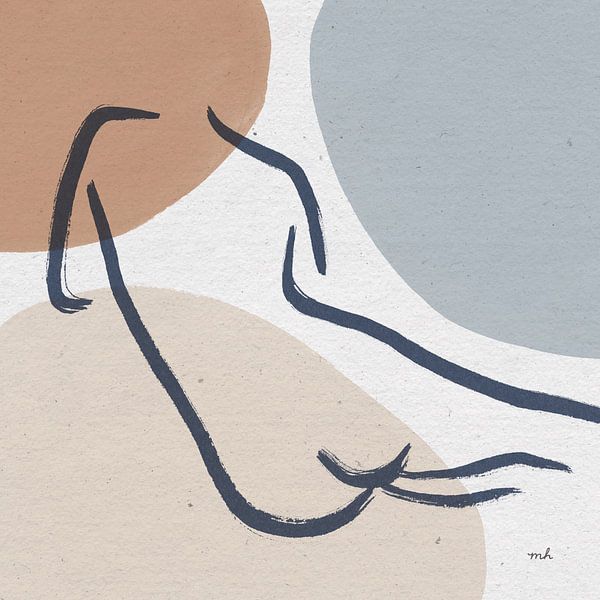 Line Figures IV, Moira Hershey by Wild Apple