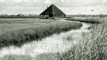 Der Bauernhof im Schaalsmeerpolder wartet auf neue Bewohner. von Hans de Waay