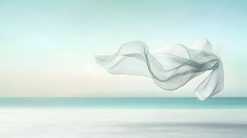 Het doek in de wind.