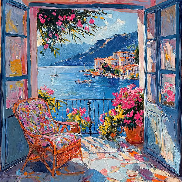Matisse inspires Open Window See by Niklas Maximilian
