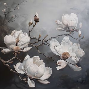 Magnolia van Koffie Zwart