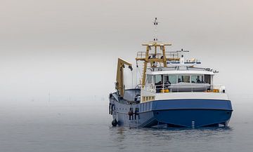 Vissersboot op de Oosterschelde van Wouter Triki Photography