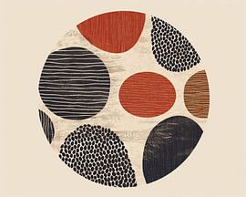 Boho-Minimalistisches Interieur von Moderne Kollektion