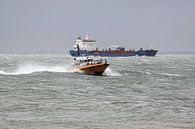 Loodsboot op de Westerschelde bij Vlissingen van MSP Canvas thumbnail