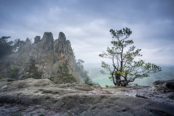 Vue depuis le mur du diable sur Steffen Henze