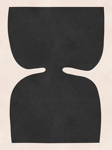 Zwarte expressieve vormen 8