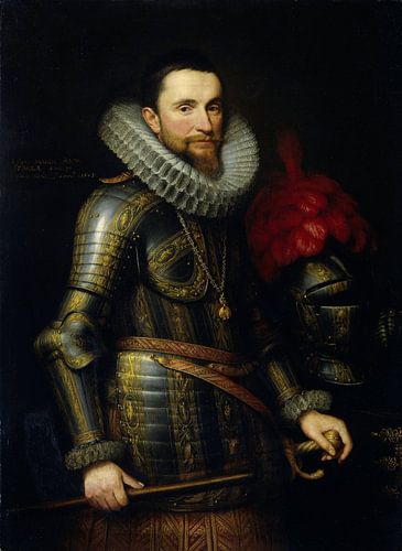 Portret van Ambrogio Spinola (1569-1630), Michiel Jansz. van Mierevelt