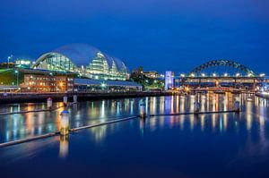Newcastle by Night sur Bert Beckers
