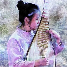 Chinese Musical Interlude by Dorothy Berry-Lound